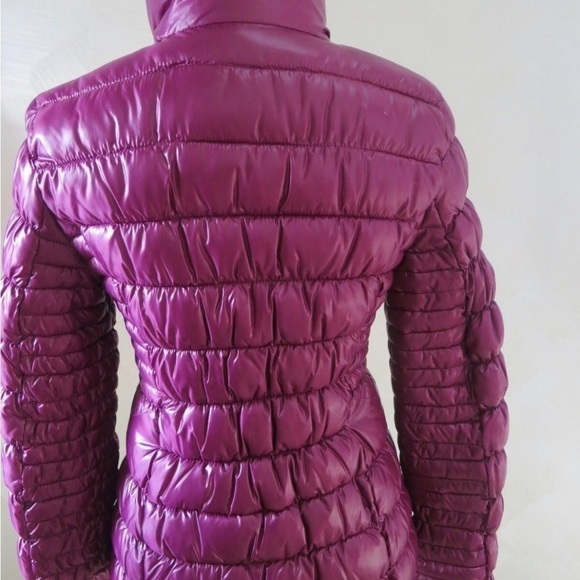 INC International Concepts Purple Puffy Coat Size Small - Picture 2 of 6